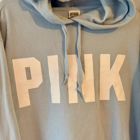 PINK Victoria's Secret Oversized Hoodie Sweatshirt - Picture 2 of 6